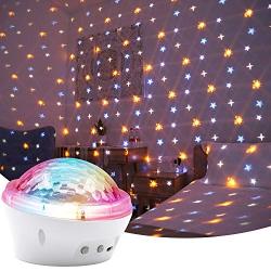 Night Light Star Projector, Portable USB Star Projector, with 4 Modes and Timers, Suitable for Children, Babies, Adults, Bedroom, Living Room, Game Room/Kitchen Decoration