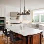 Kitchen Island Lighting, Farmhouse Dining Room Chandelier with Seeded Glass, Wood Pendant Light Fixture, 25.5” in Length (3 Lights) Kitchen Island Lighting, Farmhouse Dining Room Chandelier with Seeded Glass, Wood Pendant Light Fixture, 25.5” in Length (3 Lights)