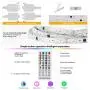 QJB LED Strip Lights - RGBIC, Dreamcolor Sync Music Color Changing for Bedroom(32.8FT)