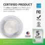 Sunco Lighting 10 Pack PAR20 LED Bulb, 7W=50W, Dimmable, 4000K Cool White, E26 Base, Indoor/Outdoor Spotlight, Waterproof - UL & Energy Star