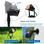 SUNVIE Outdoor Spotlight 5W LED Landscape Lighting 120V AC Waterproof Spot Lights for Yard Landscape Lights with Stakes for Tree Lawn Garden 3000K Warm White Flag Spotlight with US 3-Plug in (2 Pack)…