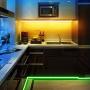 Ksipze Led Strip Lights 16ft RGB Color Changing with 44 Keys Remote and 12V Power Supply for Bedroom Kitchen Home Decoration