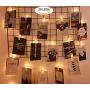 Photos Clips String Lights (10ft. Warm White) AOSTAR 20 LED Battery Operated Fairy String Lights for Bedroom Hanging Photos, Cards and Artworks Christmas Decoration