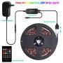 LED Strip Lights,L8star 5M/16.4ft Flexible Strip Light SMD 5050 RGB with Bluetooth Controller Changing Tape Lights kit with LED Sync to Music for TV,Bedroom,Kitchen Under Counter, Under Bed Lighting