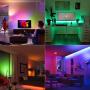 40ft LED Strip Lights, RGB LED Light Strip with RF Remote, 5050 LED Tape Lights Color Changing LED Strip Lights for Bedroom, Kitchen, Home Lighting, Mirror, Bar, Cabinet, Ceiling, TV, Party