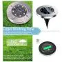 Solar Ground Lights - 10 Packs 8 LED Outdoor Solar Disk Lights Waterproof In-Ground Garden Sidewalk Lights Solar Powered Landscape Lighting for Lawn Patio Pathway Yard Deck Walkway (Warm White) Solar Ground Lights - 10 Packs 8 LED Outdoor Solar Disk Lights Waterproof In-Ground Garden Sidewalk Lights Solar Powered Landscape Lighting for Lawn Patio Pathway Yard Deck Walkway (Warm White)