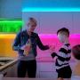 Phopollo Led Strip Lights 60ft 5050 RGB Flexible Led Lights with 44 Keys Remote Controller and 12V Power Supply