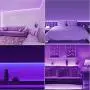 UV Black Light Strip Kit, 33ft LED 12V Flexible Blacklight Nightlights Fixtures with Remote, CIYOYO 2021 10m Ribbon 600 Units Beads for Indoor Bedroom Dance Glow Dark Party Posters Birthday Wedding