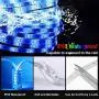 Daufri LED Lights for Bedroom, 32.8ft RGB Dimmable Color Changing Light Strips, Waterproof & Flexible with Remote and 12V Power Supply