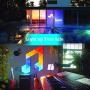 Triangle Wall Light with Remote Control,Smart LED Modular Light Panels Touch-Sensitive Multicolor RGBW Night Light DIY Geometry Splicing Quantum Light for Bedroom Living/Gaming Room Party Decor,5 Pack