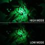 T-SUN LED Solar Spotlights 2W Dual Head LED Landscape Spotlight Outdoor IP65 Waterproof Auto ON/Off Solar Wall Lights for Garden, Yard, Driveway, Porch(Green)