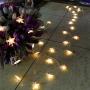 4M 40 LED Battery Powered Fairy String Light,Five-Pointed Star String Lights for Chrismas, Party, Wedding, New Year, Garden Décor (Warm White)