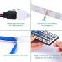 BAILONGJU Led Strip Lights kit 5M 16.4 Ft 5050 RGB 150 LEDs Flexible Color Changing Strip Lights with Remote 44 Keys 12v Power Supply, Rope led Lights for Home, Kitchen, Bedroom Decorative
