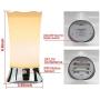 ZEEFO Table Lamps / Indoor Motion Sensor LED Night Light, Portable Retro Battery Powered Light for Bedroom, Bathroom, Babyroom, Dining and Reading