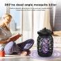 Bug Zapper Attractant Electric Mosquito Zappers Killer Insect Fly Trap, Waterproof Outdoor Indoor Electronic Light Bulb Lamp for Patio Backyard Bug Zapper Attractant Electric Mosquito Zappers Killer Insect Fly Trap, Waterproof Outdoor Indoor Electronic Light Bulb Lamp for Patio Backyard