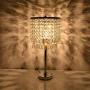 Decorative Crystal Table Lamp Nightstand Desk Lamp with Crystal Shade Elegant Bedside Light for Dining Room Bedroom Living Room Decorative Crystal Table Lamp Nightstand Desk Lamp with Crystal Shade Elegant Bedside Light for Dining Room Bedroom Living Room