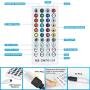 LED Strip Lights, 32.8ft RGB LED Light Strips 300 LEDs SMD5050 Color Changing Light Strips, Voice and Music Sync Smart LED Tape Lights for Home, TV, Bar and Party Decoration-Remote Control