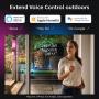 Philips Hue Lily White & Color Outdoor Smart Spot light Extension (Hue Hub & Power Source required), 1 Hue White & Color Smart Spot light + mount kit, Works with Alexa, HomeKit & Google Assistant