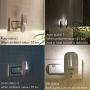 Sensky Motion Activated Night Light Plug in Motion Sensor LED Lights Dusk to Dawn Sensor Night Light Warm White Nightlight for Bathroom, Hallway, Bedroom, Kitchen, Stairway