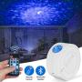 Star Projector, Galaxy Star Night Light Projector for Bedroom Ocean Wave Starry Night Light Projector with Bluetooth Music Speaker & Voice Control Sky Light Projector for Kids Adults
