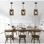 Wood Chandelier Rustic Chandeliers Farmhouse Round Pendant Chandelier 1 Light Small Chandelier