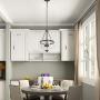 KSANA Glass Pendant Chandeliers for Dining Room, Kitchen Island, 12.5'' D