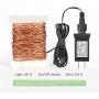 LE String Lights 33ft with 100 LEDs, Waterproof Copper Wire Lights, Outdoor & Indoor Decorative Fairy Lights for Bedroom, Patio, Garden, Party, Wedding, Christmas and More