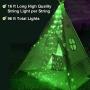 96ft Green LED String Light Battery Operated Fairy String Light Indoor Starry Copper Wire Lights with Timer Setting for Bedroom, Patio, Garden, Party, Christmas Outdoor Decoration