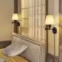 Plug in Wall Sconce Set of 2, Swing Arm Wall Lamp with Linen Lampshade, Modern Reading Wall Light Fixtures for Hallway Bedroom Living Room Plug in Wall Sconce Set of 2, Swing Arm Wall Lamp with Linen Lampshade, Modern Reading Wall Light Fixtures for Hallway Bedroom Living Room