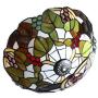 Tiffany Table Lamp Cover Colored Glass Lamp Shade Mediterranean Style Lampshade for Table Lamp Bedroom Dining Room (025)