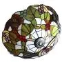 Tiffany Table Lamp Cover Colored Glass Lamp Shade Mediterranean Style Lampshade for Table Lamp Bedroom Dining Room (025)