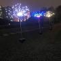 Solar Fireworks Light Outdoor 90L Garden Lights 8 Modes Starburst Lights Pathway Patio Lawn Backyard Christmas Party Holiday Wedding Decorative Lights (90LED RGB)