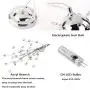 GDNS Contemporary Firework Crystal Chandeliers,Pendant Lighting,Ceiling Lights Fixtures for Living Room Bedroom Restaurant Porch
