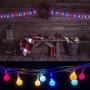 Twinkle Star 14.8 FT LED String Lights, 40 LED Waterproof Ball Lights, Fairy Starry String Light Battery Powered with 8 Lighting Modes for Home Wedding Party Christmas Decoration, Multicolor