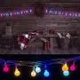Twinkle Star 14.8 FT LED String Lights, 40 LED Waterproof Ball Lights, Fairy Starry String Light Battery Powered with 8 Lighting Modes for Home Wedding Party Christmas Decoration, Multicolor