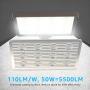 HYPERLITE LED Flood Light 50W 5,500Lm 5000K Flood Lights Outdoor IP65 Waterproof LED Security Light UL Qualified for Garage Backyard Doorways 2 Pack