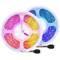 LED Strip Lights,32.8ft RGB LED Light Strip 5050 Smart Color Changing LED Strip Lights WiFi Waterproof LED Tape Lights Flexible 300 LEDs Strips Light Kit for Bedroom,TV,Cars