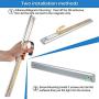 LITAKE 82 LED Under Cabinet Lighting Rechargeable,Wireless Motion Activated LED Closet Light with Remote,Dimmable Under Cabinet Lights,Stick-on Anywhere LED Light for Bedroom Kitchen Hallway