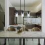 INFRONT Linear Chandelier Farmhouse, Dining Room Chandelier Farmhouse, Dining Light Fixtures Ceiling Hanging, Dining Chandelier Lighting Modern, Kitchen Chandelier Farmhouse, Kitchen Chandelier Light