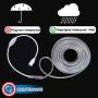 Russell Decor 50ft/15m Led Rope Lights Lamps Kit Indoor Outdoor Decorative Lighting for Patriotic 4th of July Memorial Day Decor Party Trees Patio Deck Flexible String Tube Lights- Blue Red White
