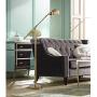 Dawson Modern Pharmacy Floor Lamp Antique Brass Adjustable Boom Arm and Head for Living Room Reading Bedroom Office - 360 Lighting