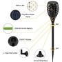 Staaricc 6Pack-33LED Solar Lights Outdoor, Solar Torch Light with Flickering Flame for Halloween&Christmas, Waterproof Festive Decoration&Romantic Landscape Lights for Garden Pathway-Auto On/Off
