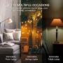 Smart Dimmer Plug Treatlife Outdoor Dimmer Works with Alexa and Google Assistant, WiFi Outlet Remote Control, Max Power 400W, IP44 Waterproof for Dimmable String Lights, Smart Home