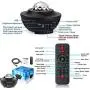 INST Star Light Projector for Bedroom Game Rooms, USB Star Light w/LED Star Night Light Projector for Kids, Ocean Wave Star, Built-in Music Player, Gift for All Ages