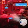 Star Projector with Nebula,Alexa & Google Home Compatible APP/Voice Controlled Galaxy Night Light Projector for Bedroom/Bar/Party/Home Theatre/Music Hall
