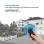 DEWENWILS Outdoor Indoor Remote Control Outlet Power Strip Weatherproof, Wireless Electrical Plug in Light Switches, Separately Controlled 3 Pack Receivers, 15 AMP, 100 FT Range, ETL Listed