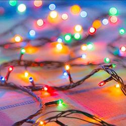 Solar Christmas String Lights Outdoor - 72ft 200 LED 8 Modes Outdoor Fairy String Lights, Waterproof Solar Powered Lights for Garden, Patio, Fence, Holiday, Party, Balcony Decorations (Multicolor)