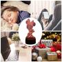 Laysinly Lovely Minnie Mouse LED Night Light, USB Remote Control Child Desk Lamp, Kids Bedroom Sleeping Night Lamp Decor Light, Cartoon Mickey Mouse 3D Acrylic Table Lamp, Children Birthday Xmas Gift