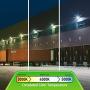 ASD 30W LED Flood Light Outdoor with Arm - 5000K Daylight 3035lm ETL & DLC - Super Bright Outdoor Light -  Bronze Slim LED Flood Light Fixture - Landscape Yard Lighting
