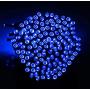 Solar Christmas Lights,72FT 200 LED 8 Modes Solar String Lights Outdoor,Waterproof Starry Fairy Lights for Indoor/Outdoor Commercial Decor Ambiance Home Patio Lawn Garden Holiday Party(Blue)